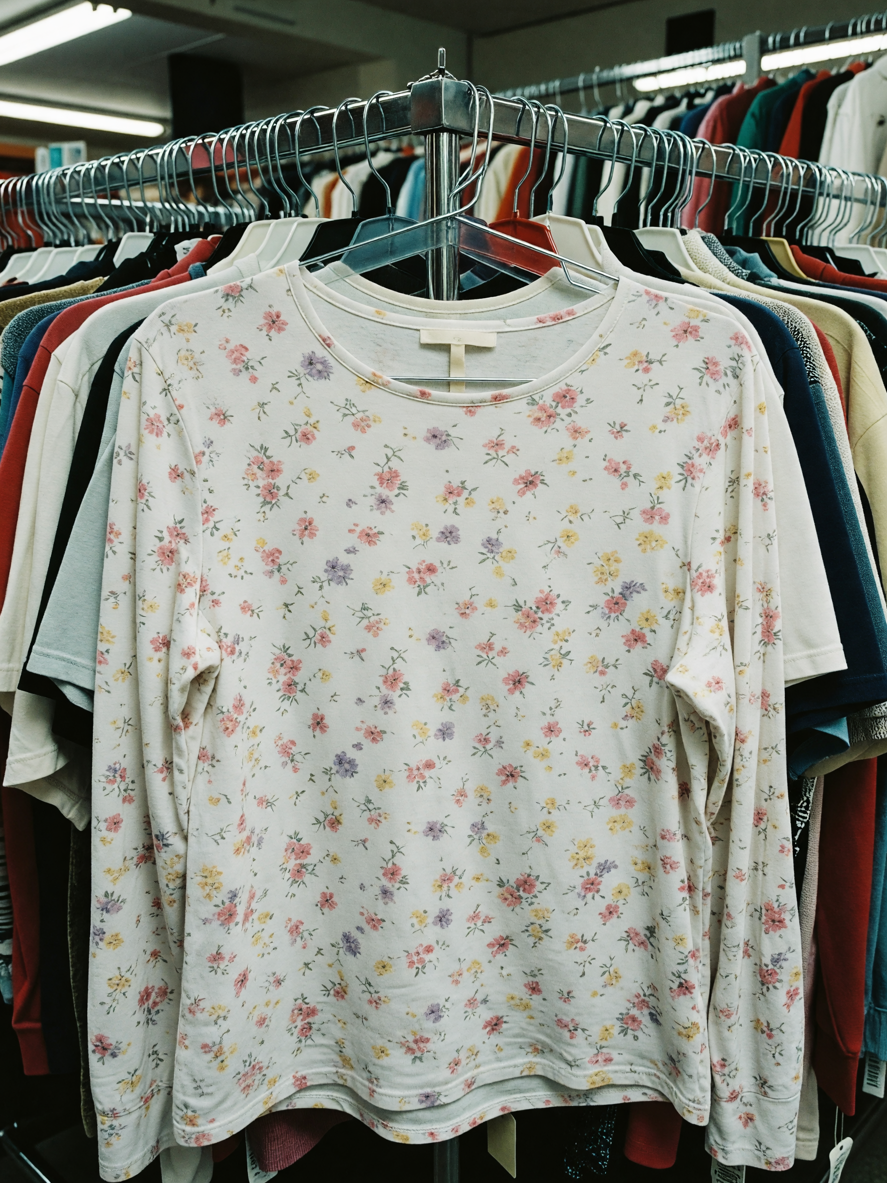 found this soft cotton blouse today and couldn't leave it. sometimes the best pi