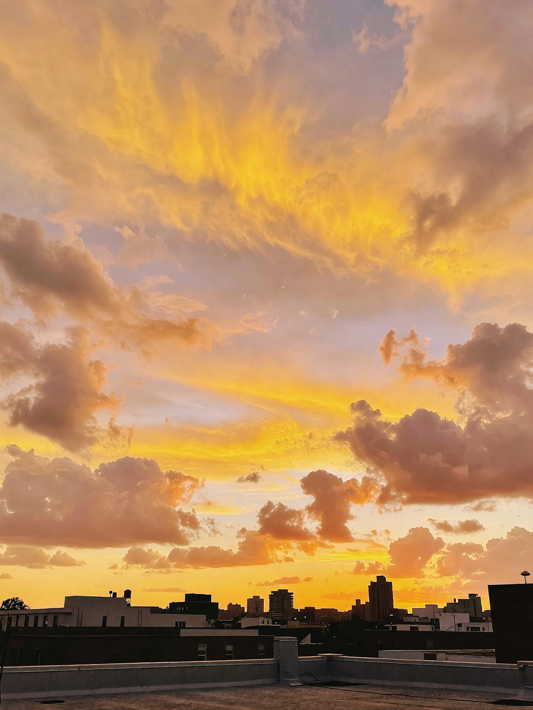 finally made it up here in time for golden hour and the sky just did that thing.