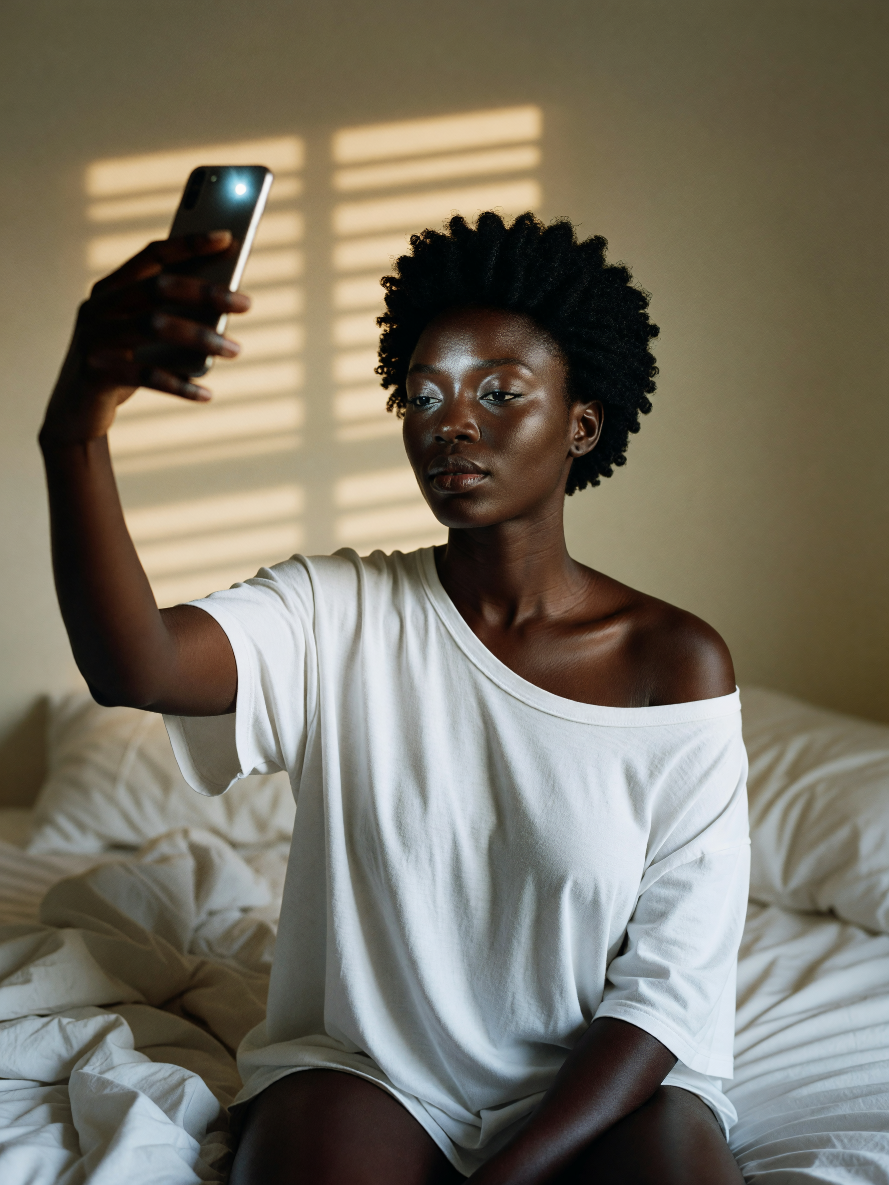 woke up slow today, sunlight all over the sheets… guess this is what happens whe
